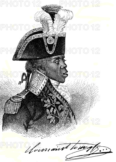 Francois-Dominique Toussaint Louverture (20. Mai 1743 in Cap-Haïtien bis 7. April 1803 im Château de Joux) war ein Anf