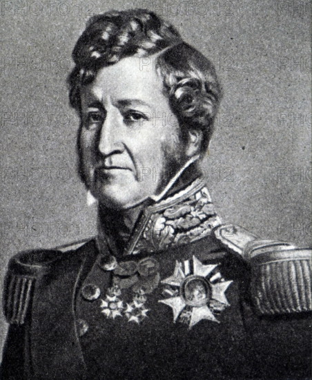 Portrait of Louis Philippe I (1773-1850) King of France, leader of the OrlÈanist party and cousin of King Louis XVI of