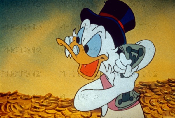 DuckTales aka Duck Tales Neues aus Entenhausen Zeichentrickserie 1987 1990 Porträt Dagobert