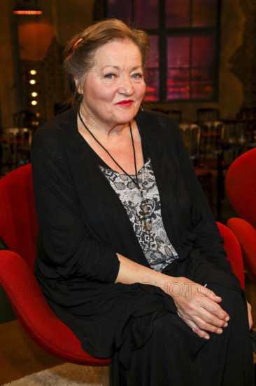 Marianne Saegebrecht deutsche Schauspielerin zu Gast in der 486.Folge der WDR TV Talkshow Koelner Treff am Freitag 25.01.2019 in Koeln. NRW Deutschland *** Marianne Sawing rights German Actress to Guest in the 486 Follow the WDR TV Talk show Koelner Meet on Friday 25 01 2019 in Cologne NRW Germany