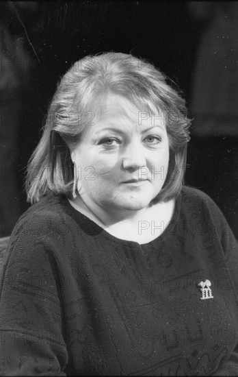 Bildnummer: 56673123  Datum: 01.12.1987  Copyright: imago/teutopress
Marianne Sägebrecht (Schauspielerin) 12/87 rag Marianne Sägebrecht in Atelier 4 im Dezember 1987 TV Fernsehen Talkshow Talk Show Frau deutsch Deutsche Deutschland Schauspiel Film Kino german actress hoch Portrait neutral sw People Shooting x0x xsk 1987 hoch Aufmacher 

 56673123 Date 01 12 1987 Copyright Imago teutopress Marianne Sägebrecht Actress 12 87 RAG Marianne Sägebrecht in Studio 4 in December 1987 TV Television Talk show Talk Show Woman German German Germany Acting Film Cinema German actress vertical Portrait neutral black and white Celebrities Shooting x0x xSK 1987 vertical Highlight