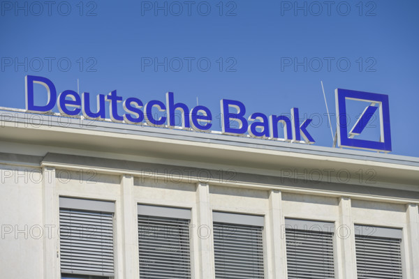 Deutsche Bank, Stiftsplatz, Kaiserslautern, Rheinland-Pfalz, Deutschland
