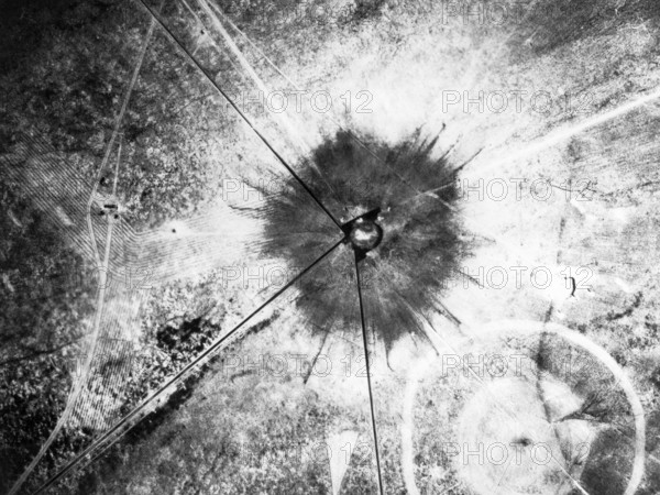 Alamogordo New Mexico Trinity Crater Trinity Test July 16th 1945 Mono Print !AUFNAHMEDATUM GESCHÄTZT! UnitedArchives0816