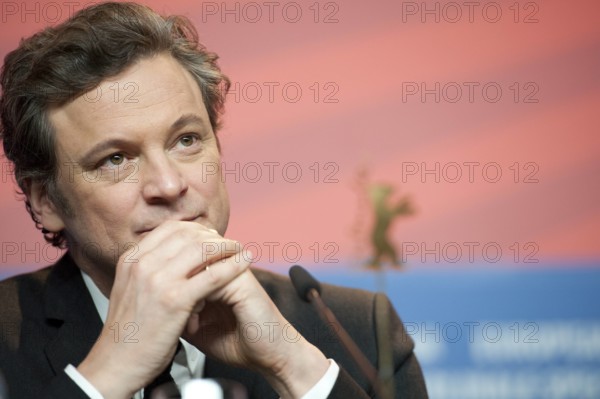 Pressekonferenz THE KING S SPEECH Colin Firth (Schauspieler / Actor) anlässlich der Internationalen Filmfestspiele Berl