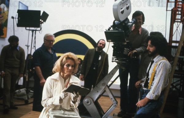 Studio Publicity Still from Dressed to Kill Angie Dickinson, Director Brian De Palma © 1980 Filmways Pictures Los Angel