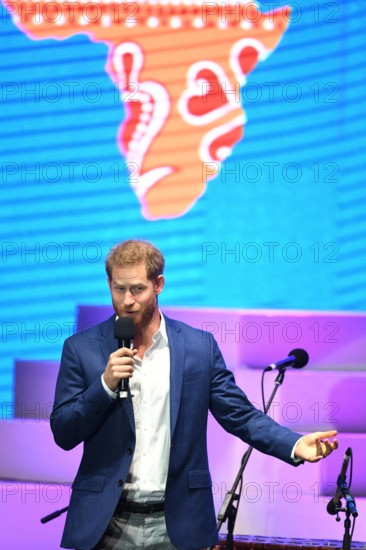 . 11/06/2019. London, United Kingdom. Duke of Sussex at Sentable Concert with Rita Ora. Prince Harry, Duke of Sussex at
