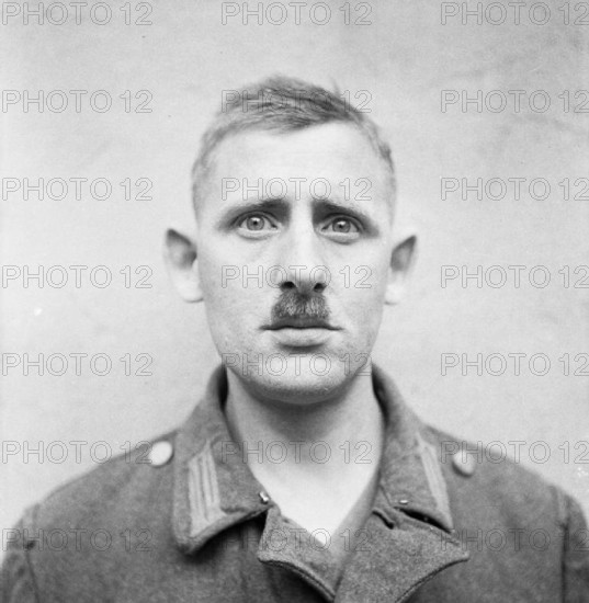 The Liberation of Bergen-belsen Concentration Camp 1945- Portraits of Belsen Guards at Celle Awaiting Trial, August 1945