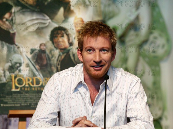 David Wenham at a press conference for Lord of the Rings - The Return of the King. Wellington, New Zealand - 1st Decembe