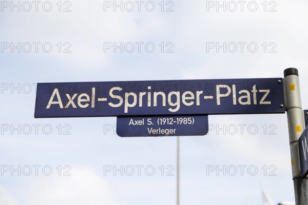 Axel Springer Platz in Hamburg Axel Springer Platz in Hamburg