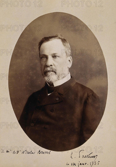 Louis Pasteur 1822 - 1895 , microbiologist and chemist