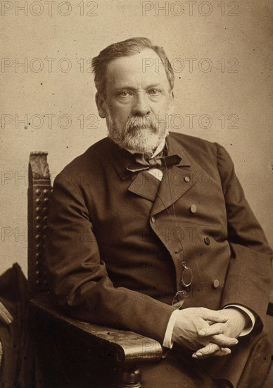 Louis Pasteur. Photograph by Nadar.