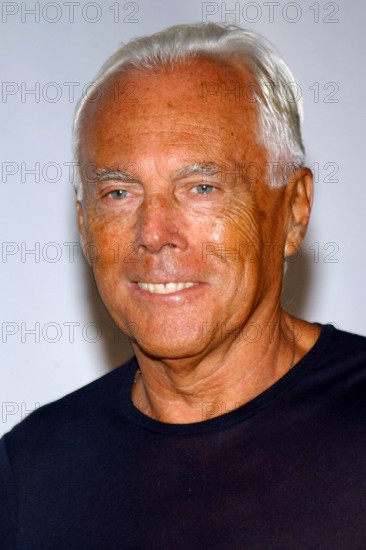 Modedesigner Giorgio Armani ITA anlässlich seiner Ehrung mit dem Rodeo Drive Walk of Style Awar