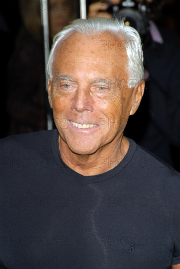 Giorgio Armani celebrating the publications of Sheva at Armani/Casa in London - 20 September 2006 FAM18553 Copyright: x