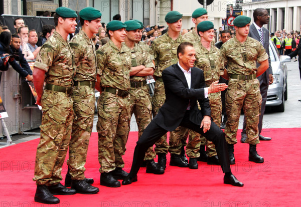 Jean-Claude Van Damme at the premiere of The Expendables 2 held at the Empire Leicester Square in London - 13 August 201