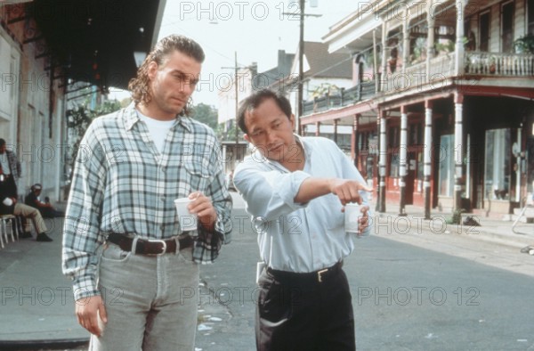 Harte Ziele - Allein gegen alle Jean-Claude Van Damme und John Woo 12/93 teu Film USA Kino Schauspiel Mann dunkelhaarig