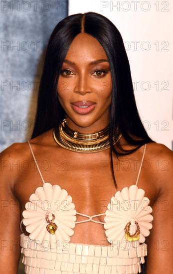 BEVERLY HILLS, CA - MARch 12: Naomi Campbell at the 2023 Vanity Fair Oscar Party at the Wallis Annenberg Center for the