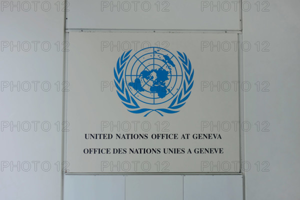 Büro der Vereinten Nationen in Genf Büro der Vereinten Nationen in Genf, 03.08.2019, Genf, Avenue de la Paix, Schweiz, D