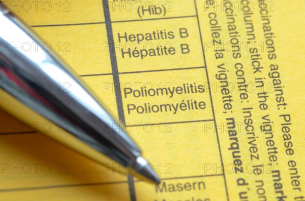 Impfbuch, Polio, Hepatitis Impfbuch Polio Hepatitis