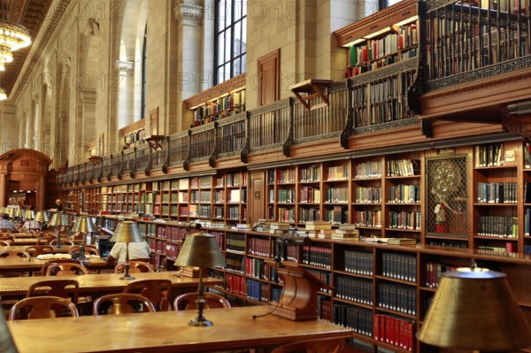 New York Public Library Sightseeing Manhattan In der New York Public Library New York Foto xT xSk