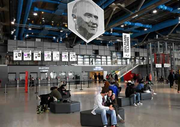 PARIS, FRANCE - SEPTEMBER 22: People visit Pompidou Centre on September 22, 2025 in Paris, France. Paris s Pompidou Cent