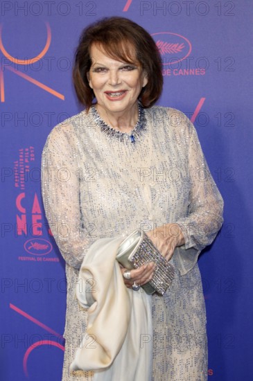 Claudia Cardinale at the 70th Anniversary Dinner during the 70th Cannes Film Festival at the Port Ca