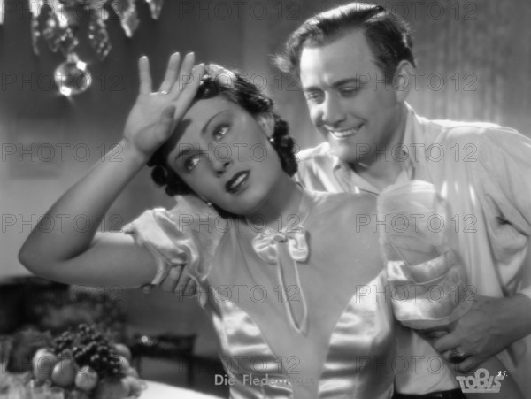 Die Fledermaus, Deutschland 1937, Regie: Paul Verhoeven, Darsteller: Hans Söhnker, Lida Baarova Copyright: IFTN UnitedA