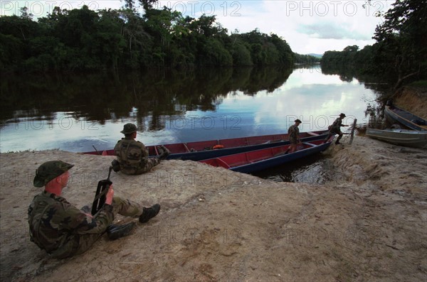 French Guyana Army 9Th Marine Infantry Regiment