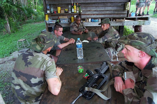 French Guyana Army 9Th Marine Infantry Regiment