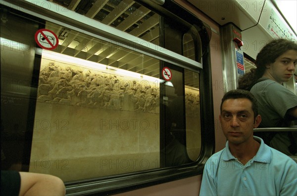 STATION DE METRO A ATHENES