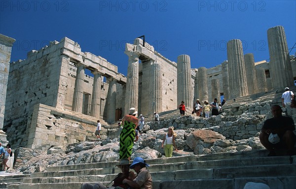 L'ACROPOLE D'ATHENES ET LE PANTHENON