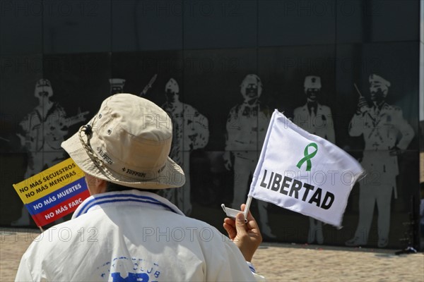 COLOMBIE-MANIFESTATION ANTI FARC