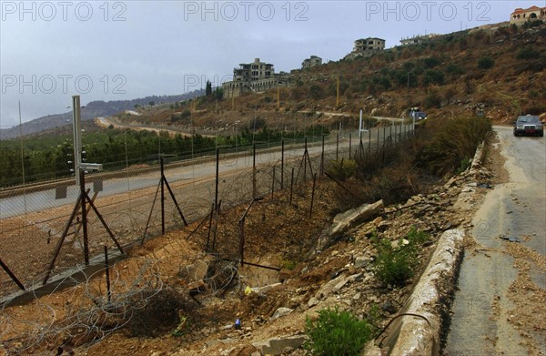 FRONTIERE ISRAELIENNE LIBAN