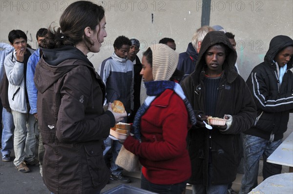 Illegal migrants Calais