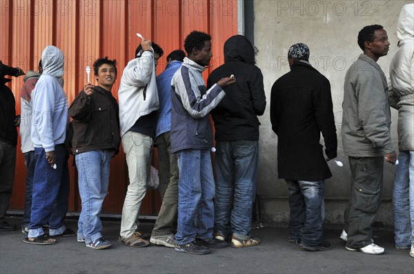 Illegal migrants Calais