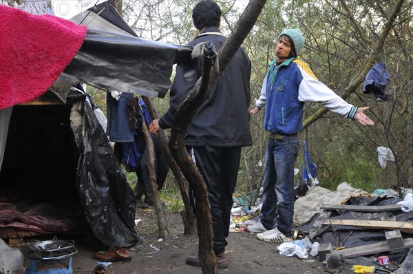 Illegal migrants Calais