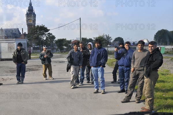 Illegal migrants Calais