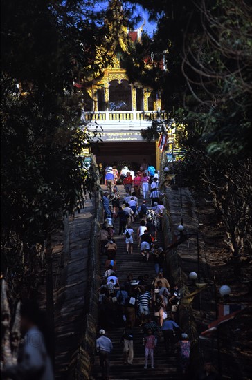 BOUDDHISME-THAILANDE-WAT DOI SUTHEP