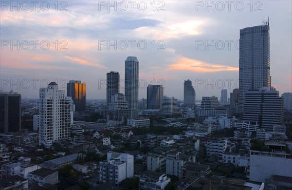 BANGKOK-THAILANDE-QUARTIER D'AFFAIRES