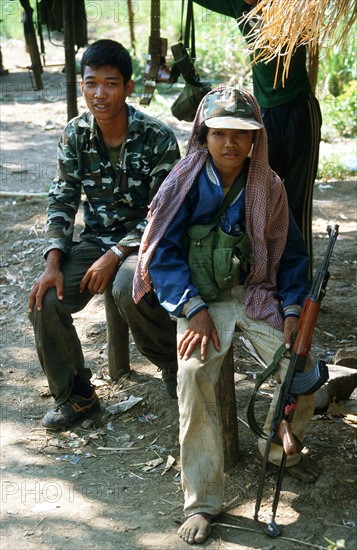 Cambodge Guerilla 1985