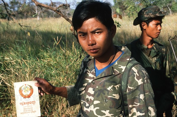 CAMBODGE GUERILLA 1989