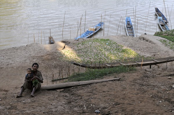 Fleuve Mekong-Laos