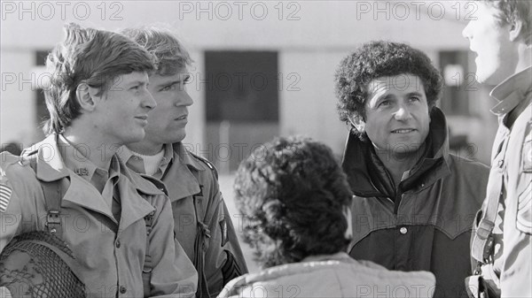 Tournage du film "Les uns et les autres" de Claude Lelouch