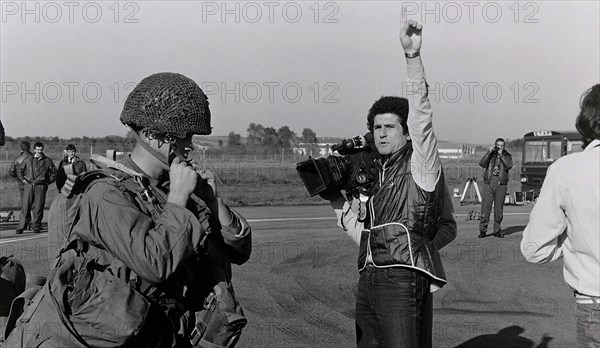 Tournage du film "Les uns et les autres" de Claude Lelouch