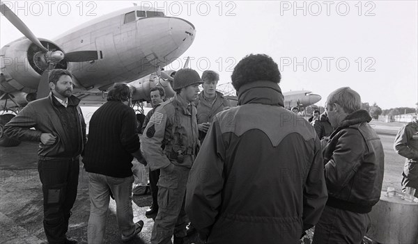 Tournage du film "Les uns et les autres" de Claude Lelouch