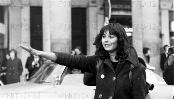 Manifestation antiaméricaine, Paris, 1973