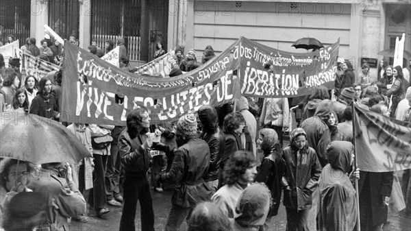 Annual demonstration for Labor Day, Paris, 1973