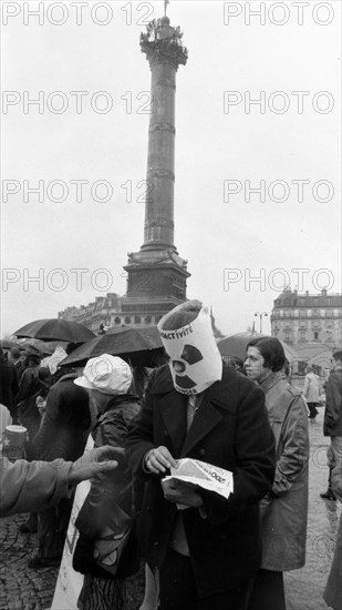 Manifestation du 1er mai 1973 à Paris