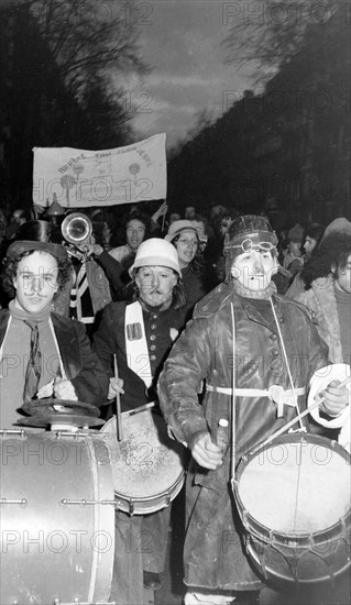 Manifestation du 1er mai 1973 à Paris