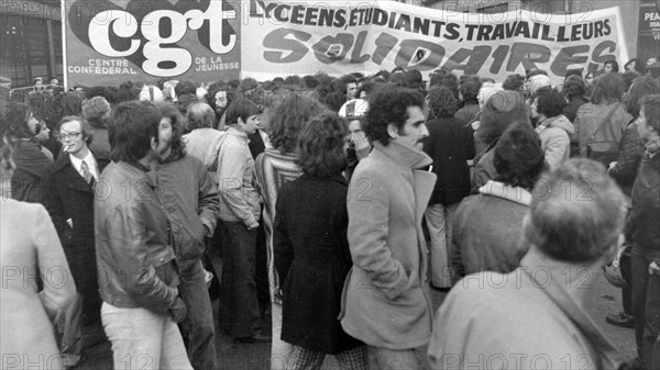 Manifestation du 1er mai 1973 à Paris