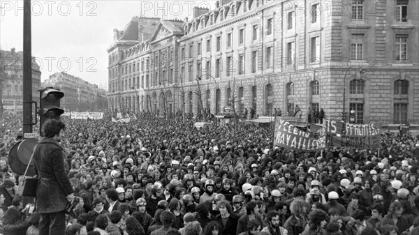 Manifestation du 1er mai 1973 à Paris